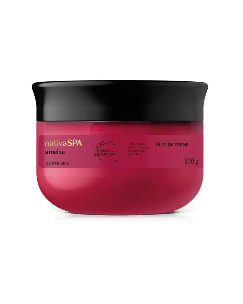 Huile-crème corporelle Ameixa, Oboticario