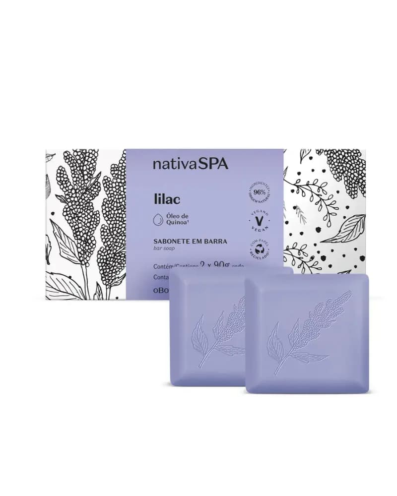 Savon en barre Lilac, Oboticario