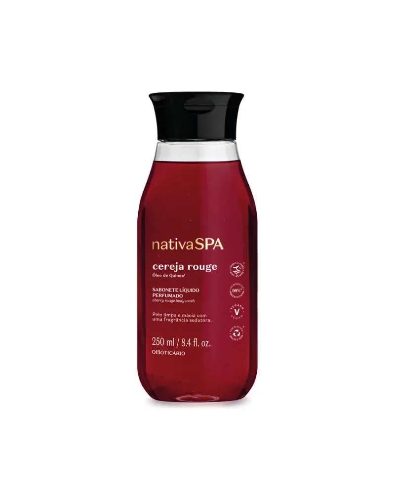 Savon liquide parfumé Cereja Rouge, Oboticario