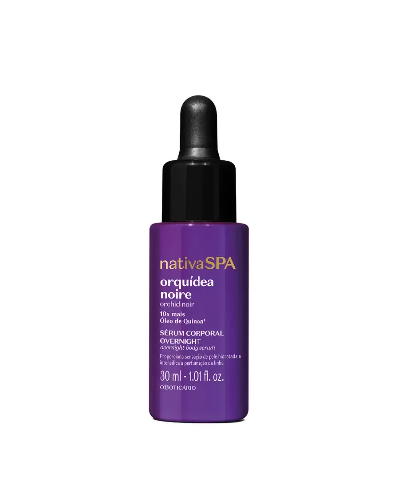 Sérum corporel de nuit Orquídea Noire, Oboticario