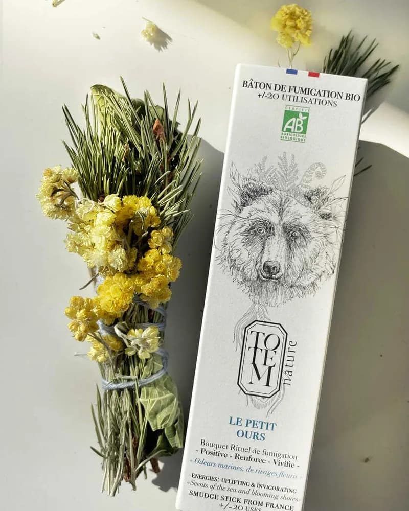 Bouquet de fumigation Ours, Totem Nature