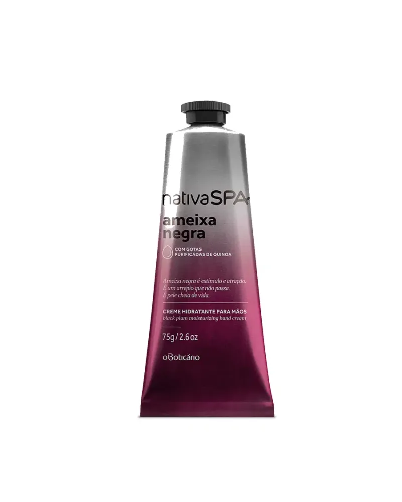 Crème hydratante pour les mains Ameixa Negra, Oboticario