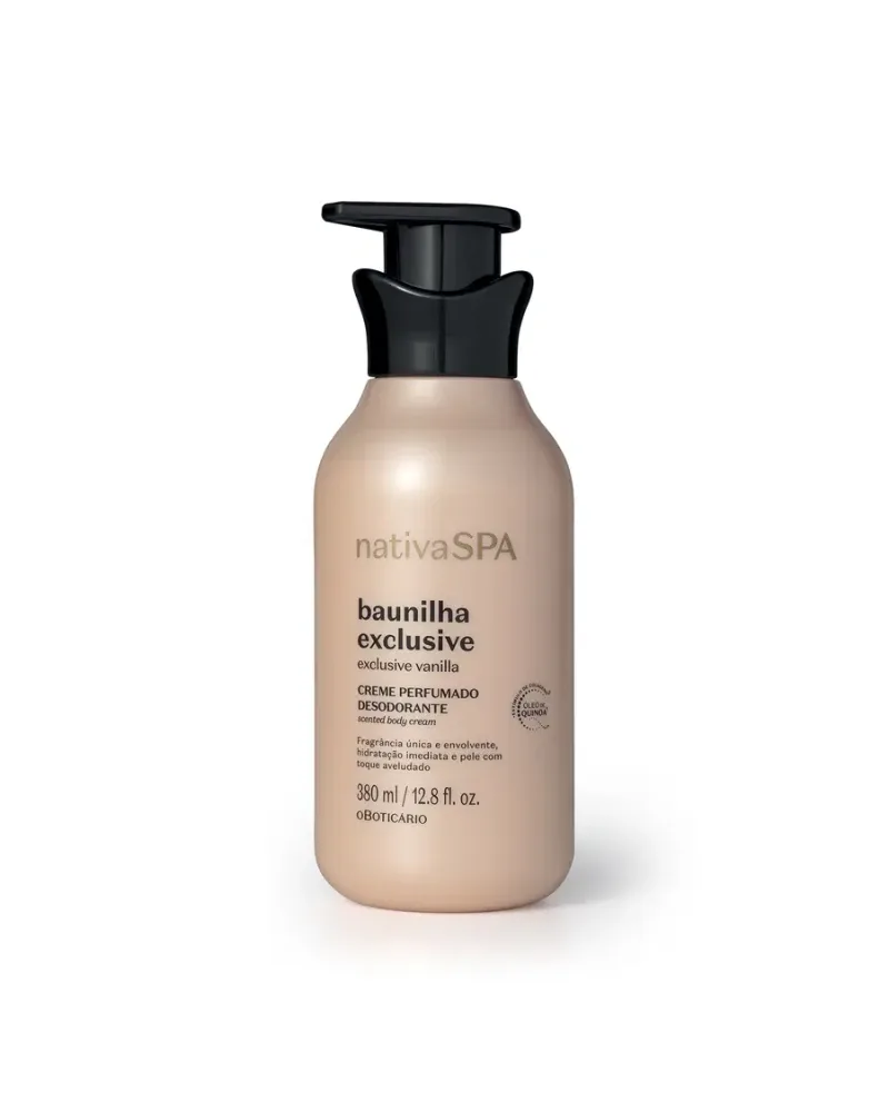 Crème corporelle parfumée Baunilha Exclusive, Oboticario