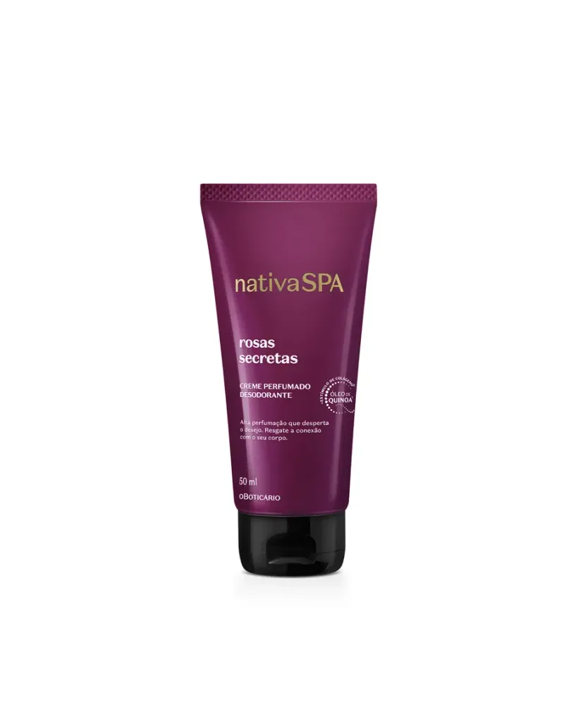 Crème corporelle parfumée Rosas Secretas, Oboticario
