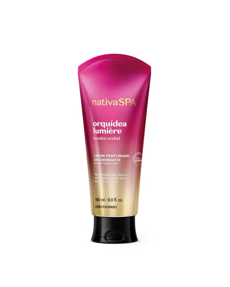 Crème corporelle parfumée Orquídea Lumière, Oboticario