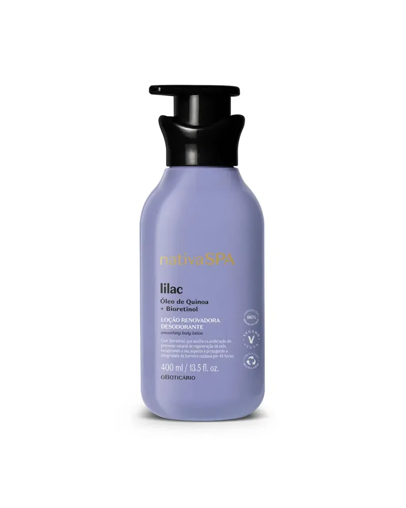 Lait corporel régénérant Lilac, Oboticario