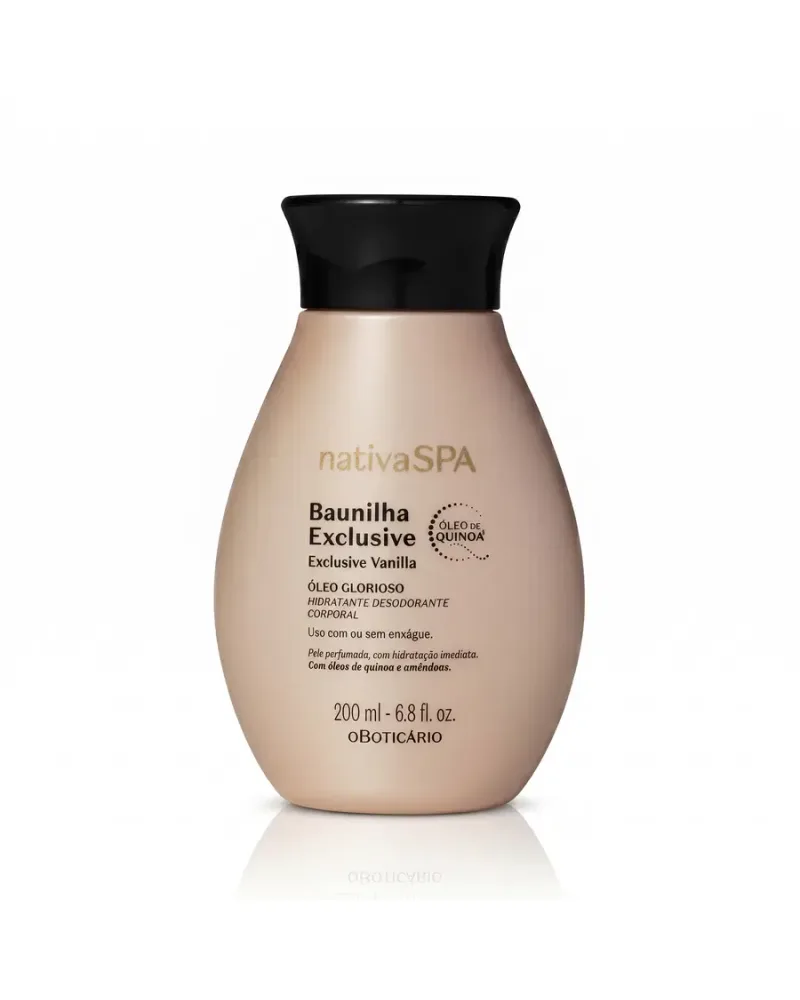 Huile hydratante corporelle Baunilha Exclusive, Oboticario